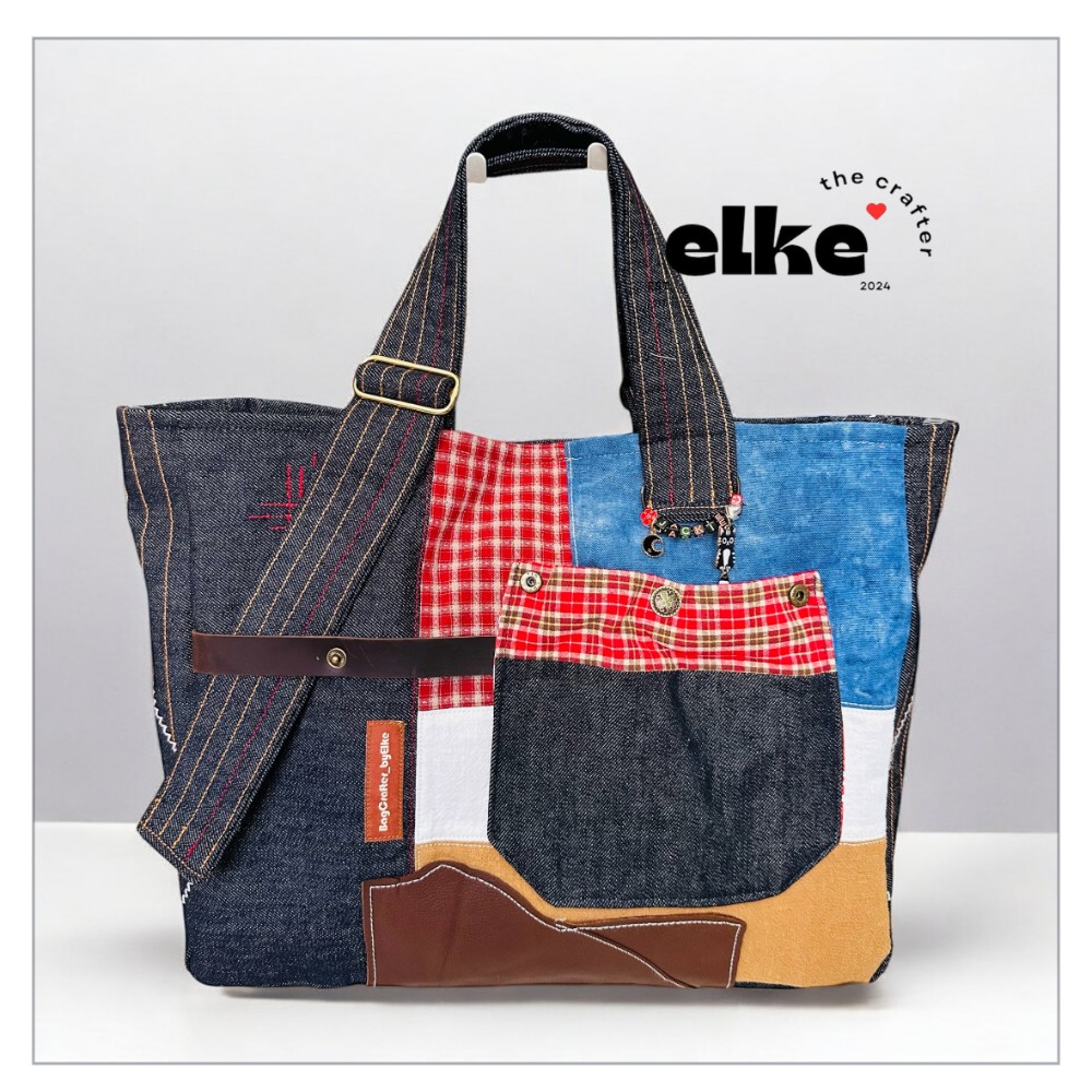 BC Signature Patchwork Tote Bag